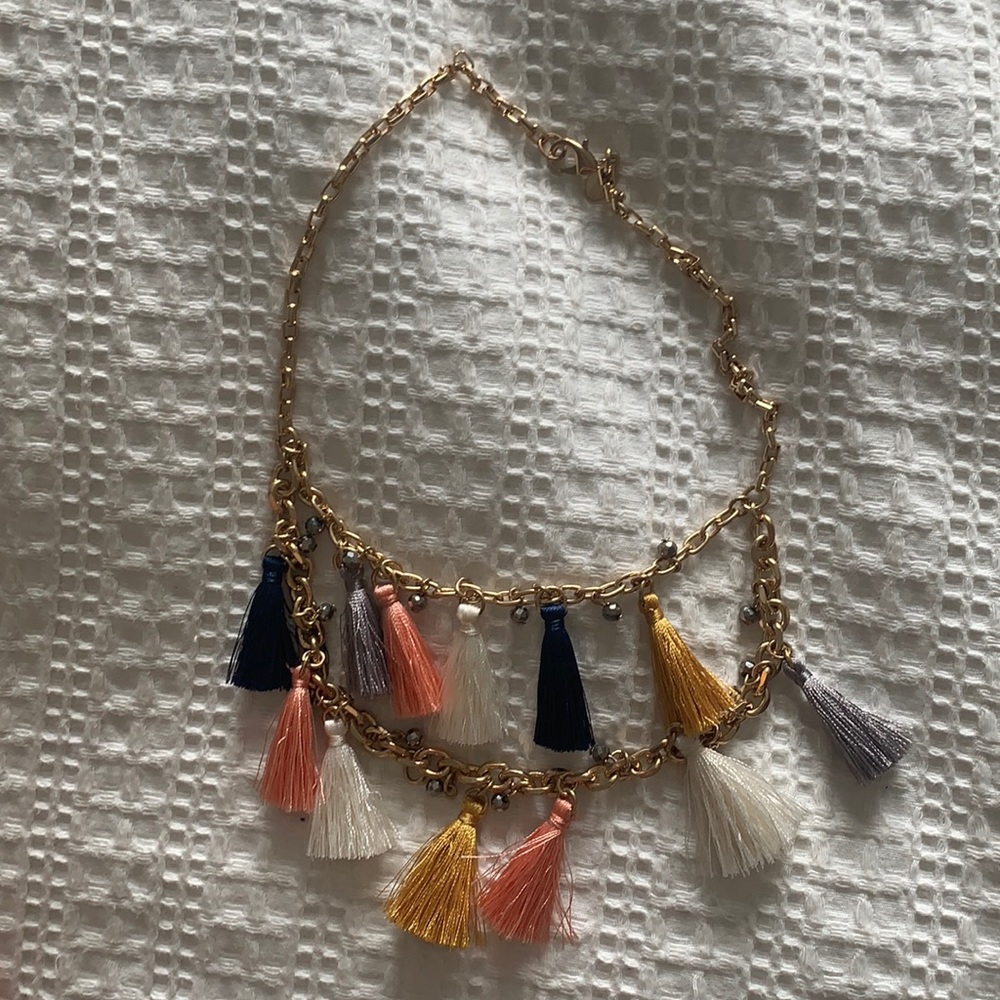 Tassel necklace